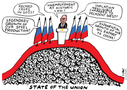 PUTIN AND RUSSIA - 1 YEAR AFTER THE WAR IN UKRAINE by Schot