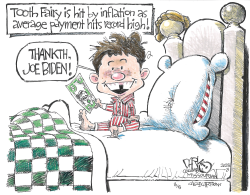 TOOTH FAIRY INFLATION by John Darkow