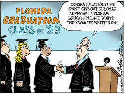 FLORIDA EDUCATION by Bob Englehart