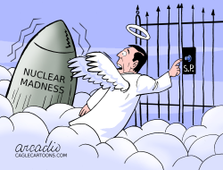 NUCLEAR MADNESS by Arcadio Esquivel