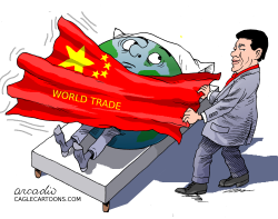 CHINA TRIES TO DOMINATE THE WORLD. by Arcadio Esquivel