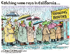CALIFORNIA STORMS by Dave Granlund
