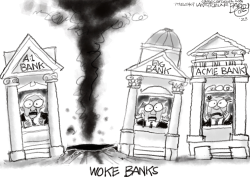 WOKE BANKING by Pat Bagley