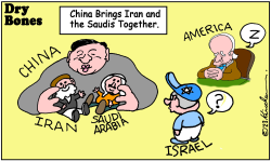 CHINA BRINGS IRAN AND SAUDIS TOGETHER by Yaakov Kirschen