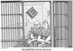 THE SMARTEST GUYS IN THE ROOM-GRAYSCALE by R.J. Matson