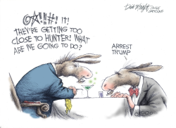 TRUMP ARREST by Dick Wright