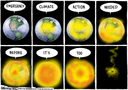 DIRE CLIMATE REPORT by Kevin Siers