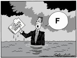 UNITED NATIONS CLIMATE REPORT by Bob Englehart