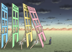 BANK COLLAPSE by Marian Kamensky