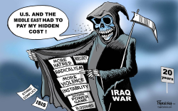 IRAQ WAR HIDDEN COST by Paresh Nath