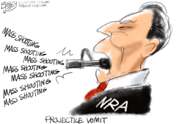 NRA BULLET POINTS  by Pat Bagley