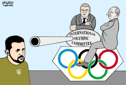 IOC AGAINST UKRAINE by Rainer Hachfeld