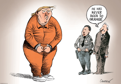 TRUMP INDICTED  by Patrick Chappatte