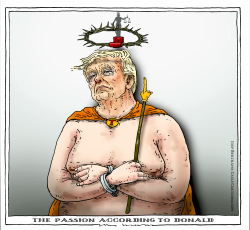 THE PASSION ACCORDING TO DONALD by Joep Bertrams