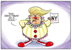 TRUMPO THE CLOWN by Christopher Weyant