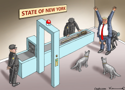 STATE OF NEW YORK by Marian Kamensky