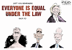 EQUAL UNDER THE LAW? by Rivers