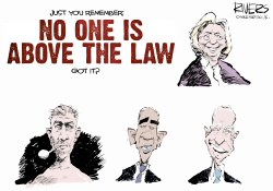 NO ONE ABOVE THE LAW by Rivers