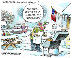 MN ENDLESS WINTER by Dave Granlund