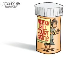 ABORTION PILL COURT FIGHT by John Cole