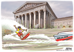 JUSTICE THOMAS WATER SKIS THROUGH ETHICS SWAMP by R.J. Matson