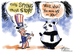 CHINA SPYING by Guy Parsons