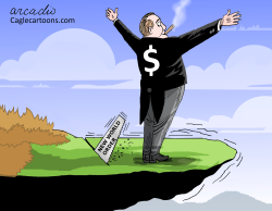 THE DOLLAR CONFRONTED. by Arcadio Esquivel