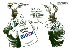 DEMOCRATS AND BIDEN 2024 by Jimmy Margulies