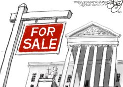 JUSTICE FOR SALE by Pat Bagley