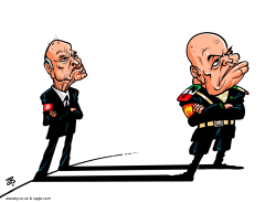 KAIS .. THE LITTLE MUSSOLINI  by Emad Hajjaj