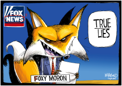 FOX NEWS IS AN OXYMORON by Dave Whamond