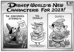 DISNEY'S NEW CHARACTERS by Christopher Weyant
