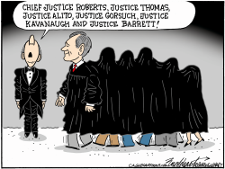 CONSERVATIVE SUPREME COURT by Bob Englehart
