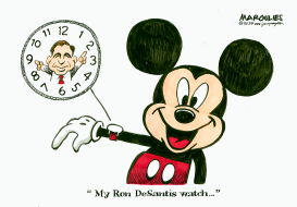 DESANTIS AND DISNEY by Jimmy Margulies