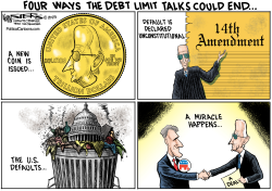 HOW THE DEBT LIMIT TALKS END by Kevin Siers