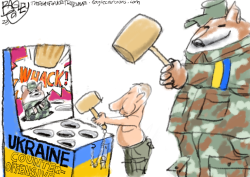 WHACK A VLAD by Pat Bagley