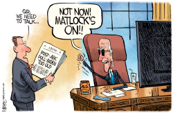 NEW POLL HITS BIDEN AGE by Rick McKee