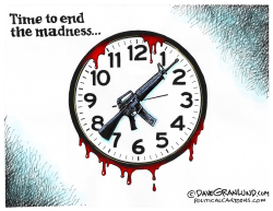 END GUN MADNESS  by Dave Granlund