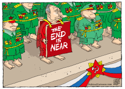 THE RUSSIAN PARADE IS OVER by Nikola Listes