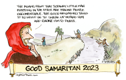 GOOD SAMARITAN 2023 by Pat Byrnes
