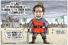 FLORIDA IN THE DARK AGES by Monte Wolverton