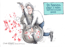 NEWSOM AND REPARATIONS MESS by Dick Wright
