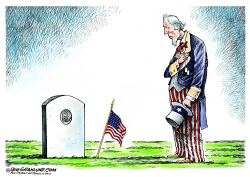 MEMORIAL DAY VISIT by Dave Granlund