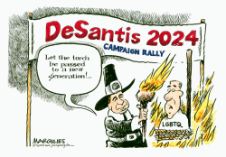 DESANTIS FOR PRESIDENT by Jimmy Margulies