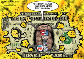 FREEDOM CAUCUS AND DEBT LIMIT DOOM by Kevin Siers