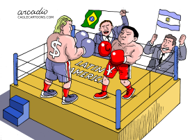 THE FIGHT FOR LATIN AMERICA. by Arcadio Esquivel