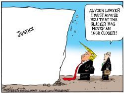 JUSTICE DELAYED by Bob Englehart