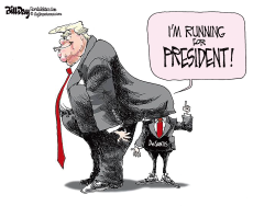 DESANTIS AND TRUMP by Bill Day