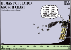 POPULATION TRAIN 8 BILLION by Steve Greenberg
