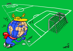 FOOTBALL WORLD CUP 5 by Stephane Peray